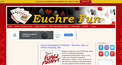 Desktop Screenshot of euchrefun.com