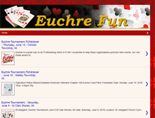 Tablet Screenshot of euchrefun.com
